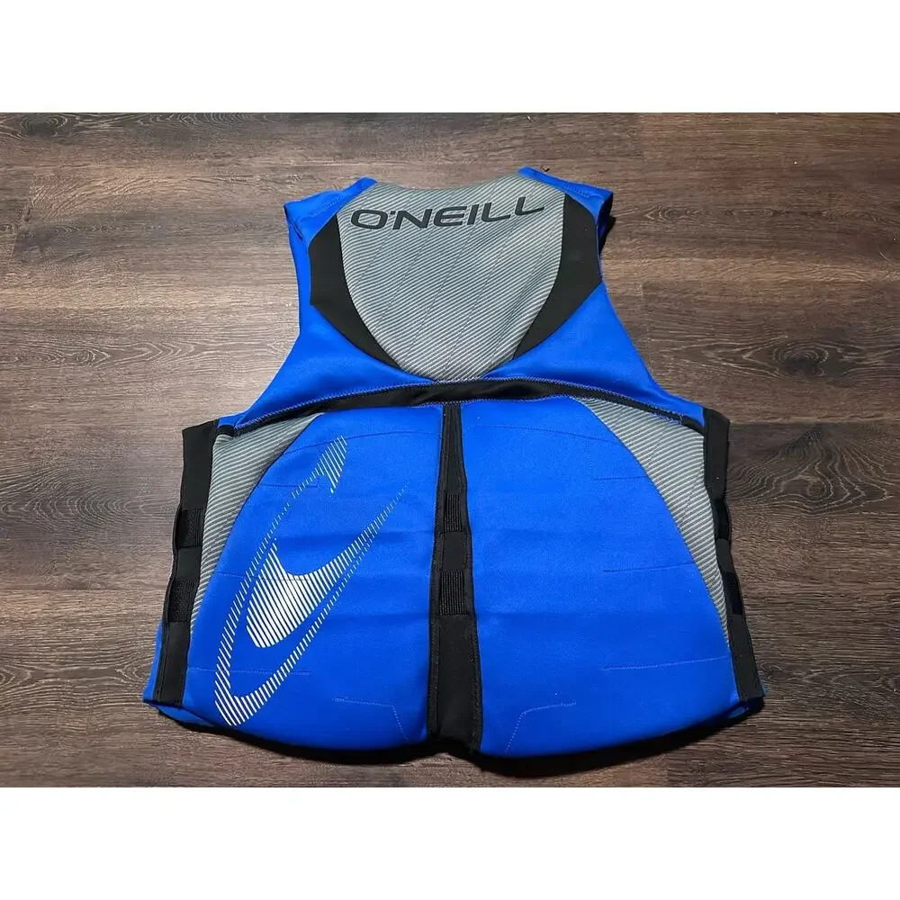 O'Neill Oneill Mens Reactor Uscg Life Vest Pacific/Lunar/Blacksmall Blue XL